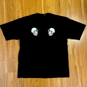 Number Nine The Clash Skull T-Shirt Black size 2 Large